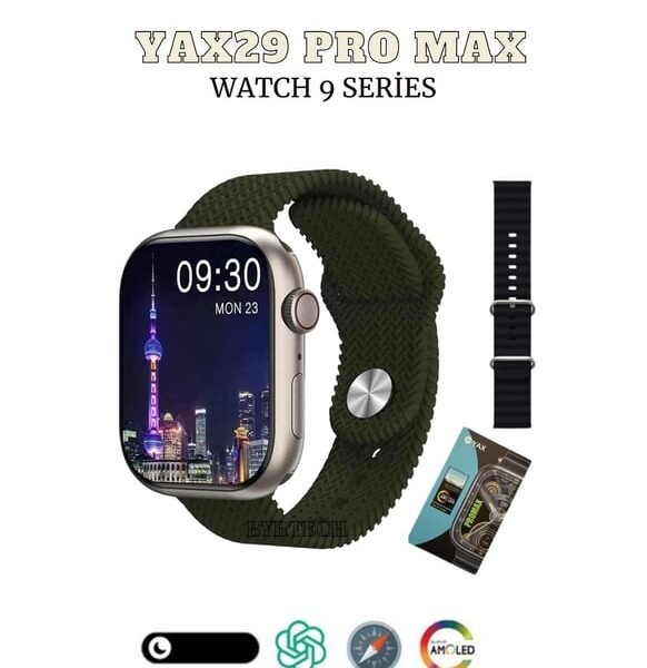 YAX 29 PRO Max Series Smartwatch With Amoled Display
