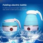Foldable And Portable Teapot Water Heater Electric Kettle For Travel And Home Tea Pot Water Kettle Silica Gel Fast Water Boiling 600 Ml - Image 7